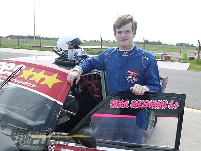 Alejandro Weimann ablandó el motor del Ford Falcon para la carrera del TSS.